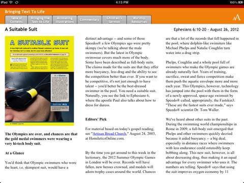 Homiletics for iPad screenshot 4