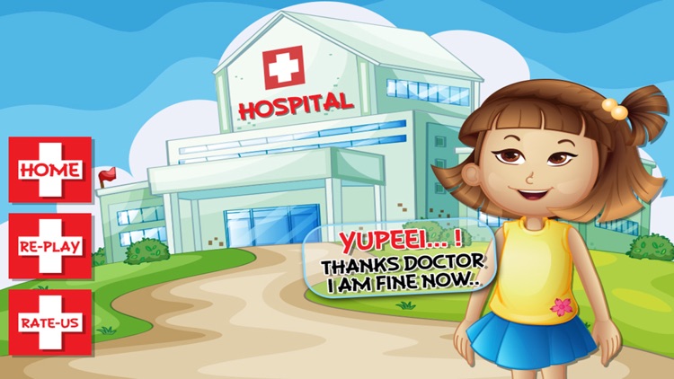 Sick Baby Care - A little doctor first aid salon & baby hospital care game