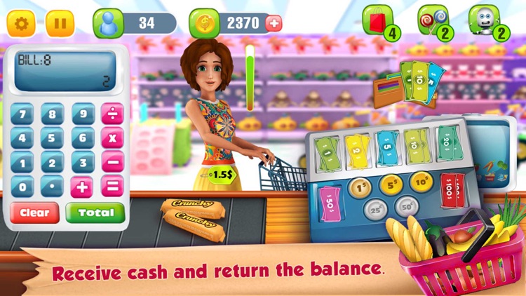 Supermarket Grocery Cashier screenshot-3