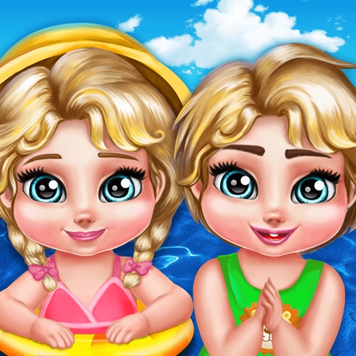 RoyalTwins:WaterPark - Caring Twins,Kids Game