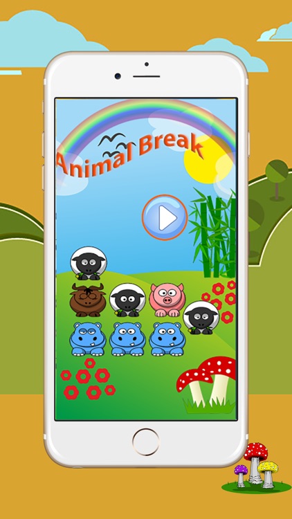 Animal break game for kids