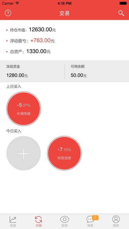 招财喵-年轻人最爱的炒股平台，投资入门必备神器