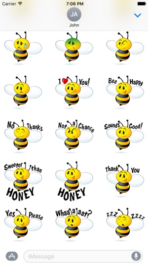 Bee Sticker Pack(圖4)-速報App