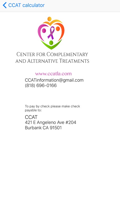 Center For Complementary & Alternative Treatments