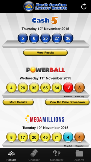 North Carolina Lotto Results(圖2)-速報App