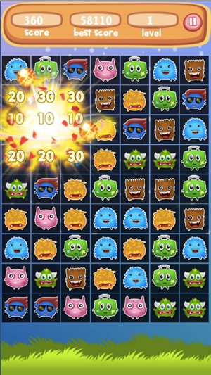 Monster Busters: Match 3 Puzzle FREE Game(圖2)-速報App