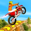 Offroad Stunt Bike rider