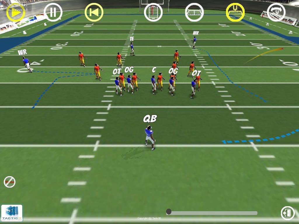 American Football 3D Playbook screenshot 2