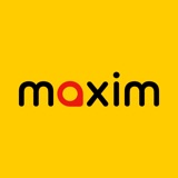 maxim: order a taxi & delivery logo