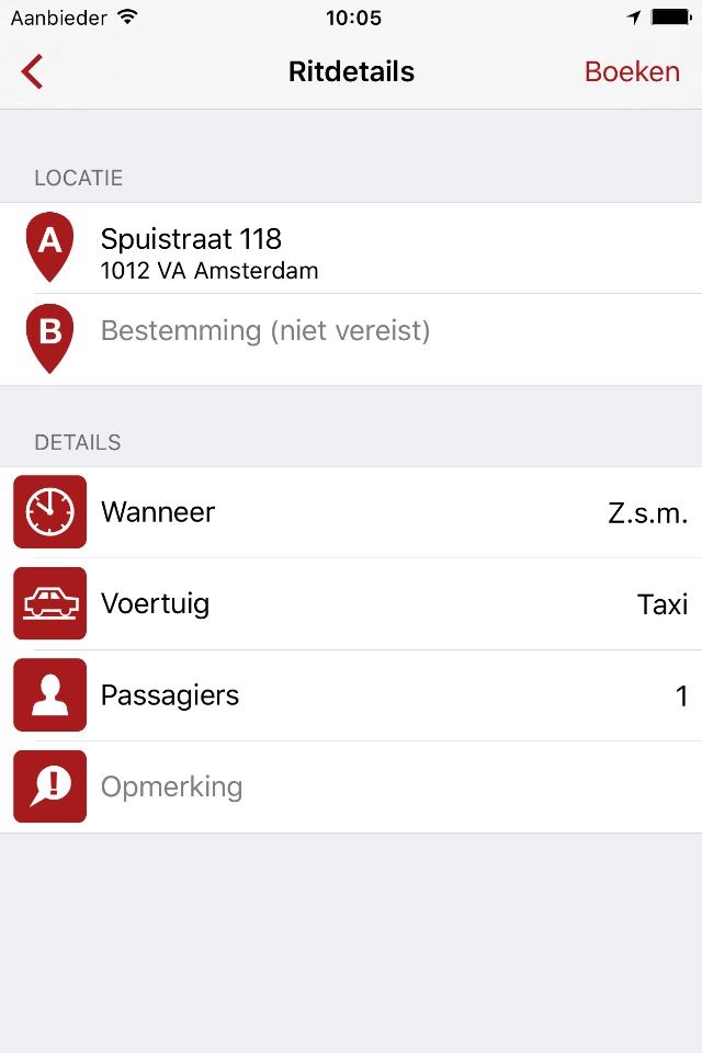 Allround Mobility Service screenshot 2