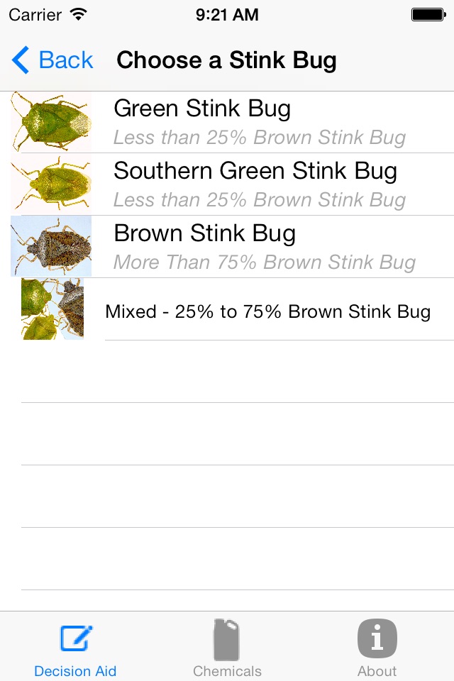 GA Cotton Insect Advisor screenshot 3