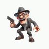Gangster Grandad Stickers