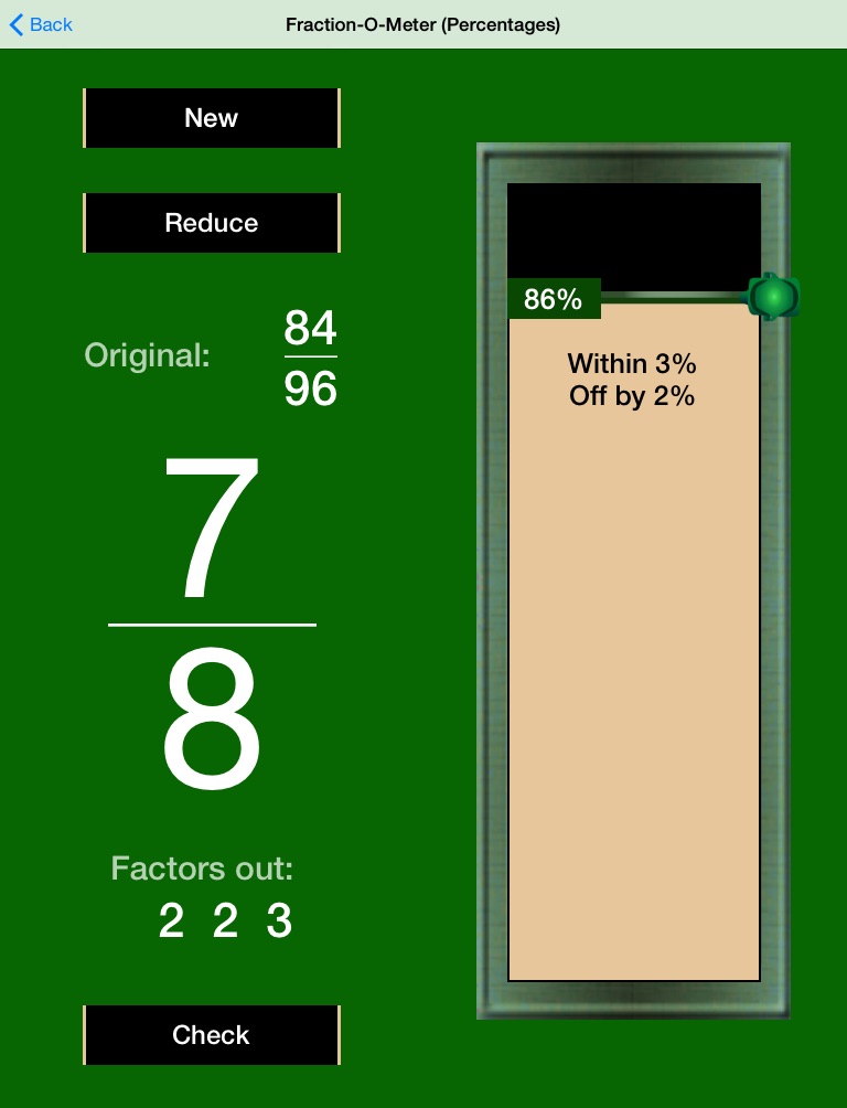 Fraction-O-Meter screenshot 4