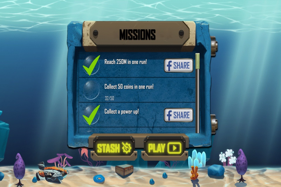 Underwater Bubble Ride screenshot 2