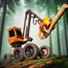 Forest Harvester Tractor 3D
