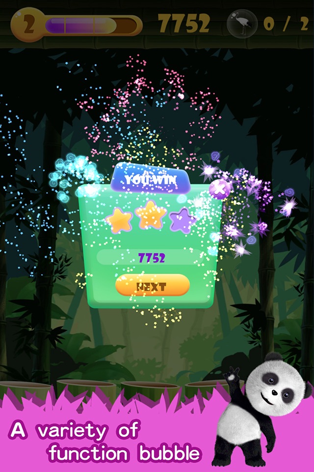 Panda Bubble - Amazing Panda screenshot 3