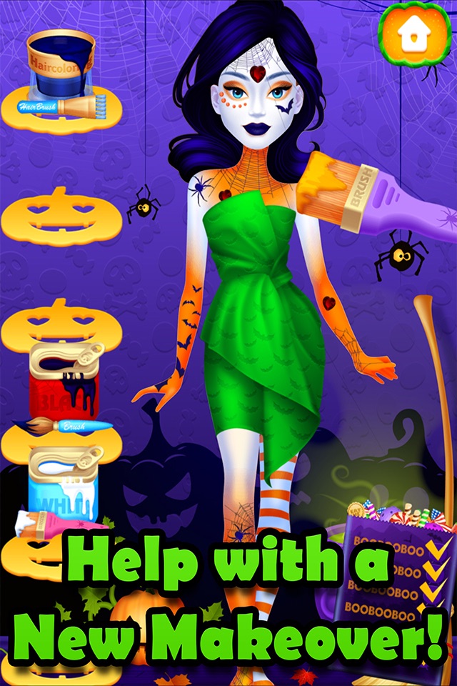 Halloween Makeover Simulator screenshot 2