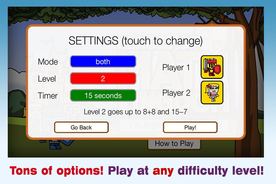 Heroes of Math Kingdom screenshot 2