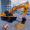 Heavy Crane JCB Excavator 3D