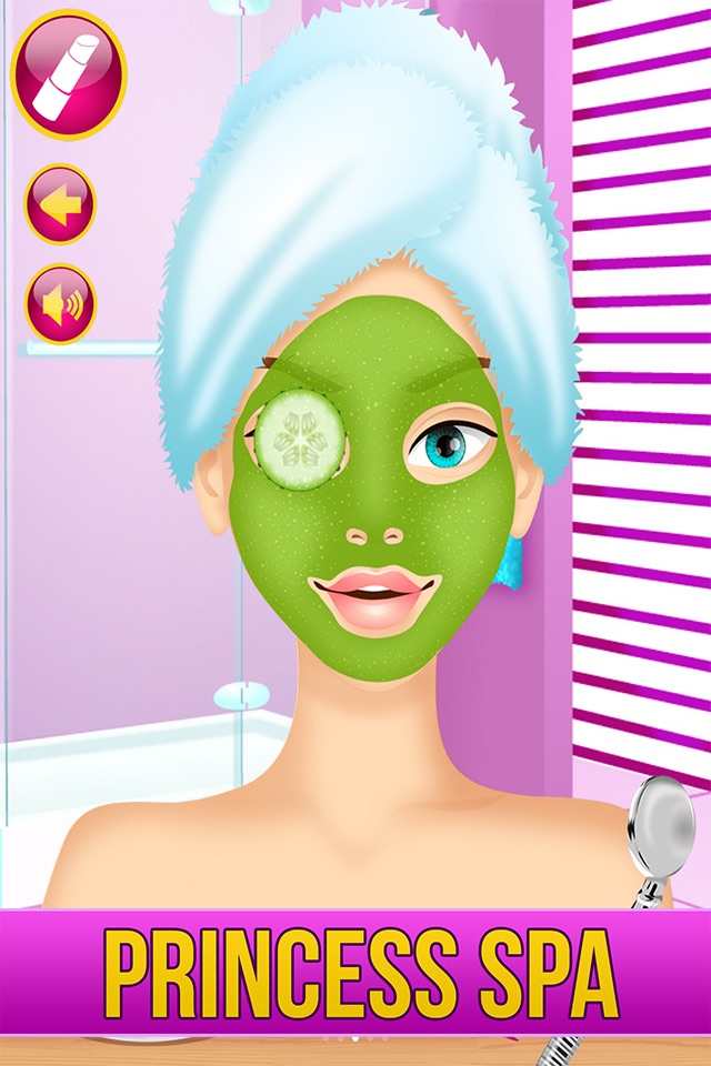 Princess Makeover Salon Games screenshot 2