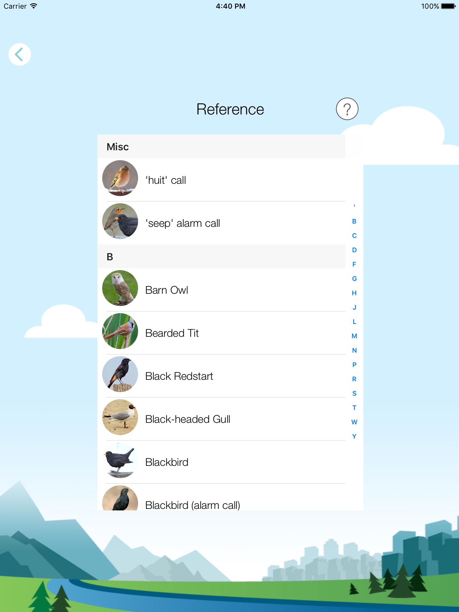 ChirpOMatic Birdsong ID Europe screenshot 4