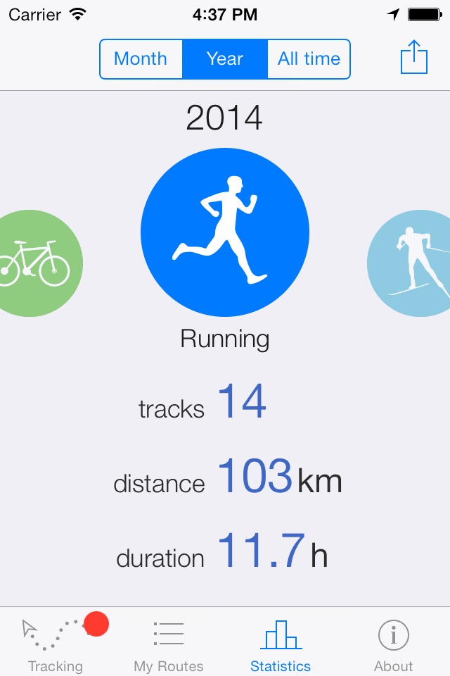 Routie ~ GPS Sports Tracker screenshot 3