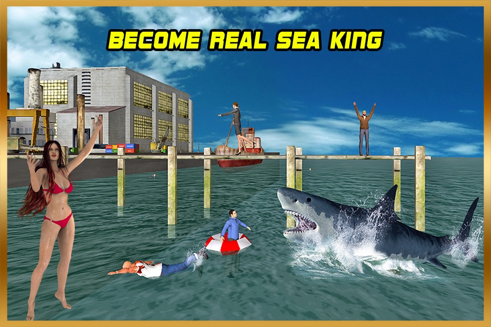 Shark Simulator 3D Wild Hunt screenshot 3