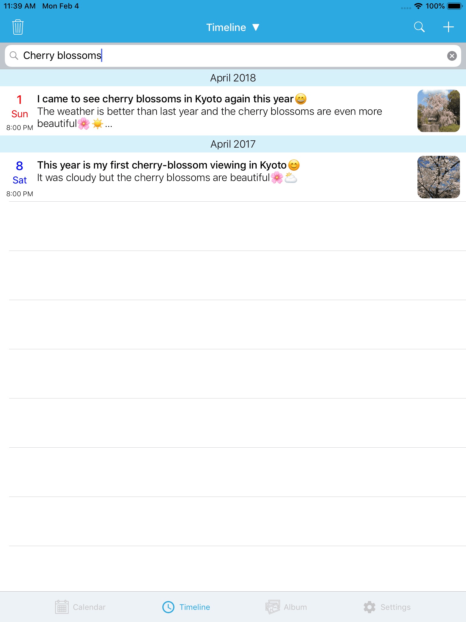 Diary! SmartDiary screenshot 3