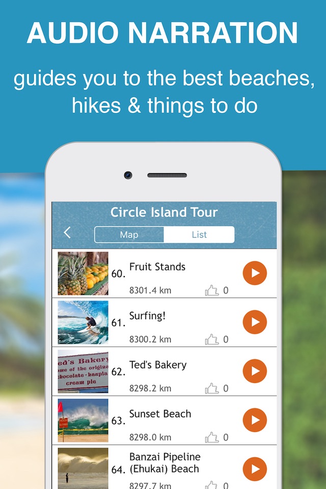 Oahu GPS Audio Tour Guide screenshot 3