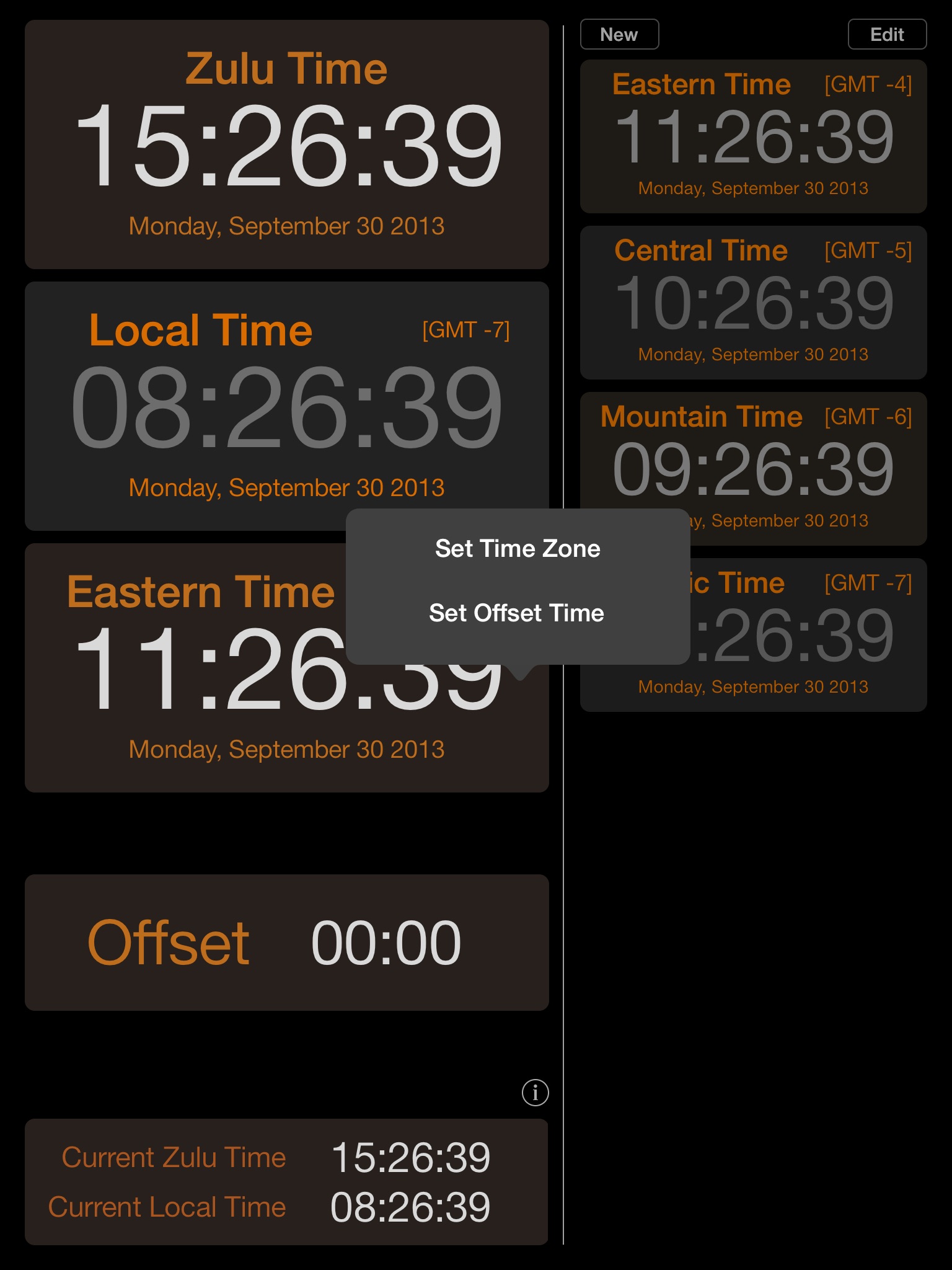 Zulu Time screenshot 3