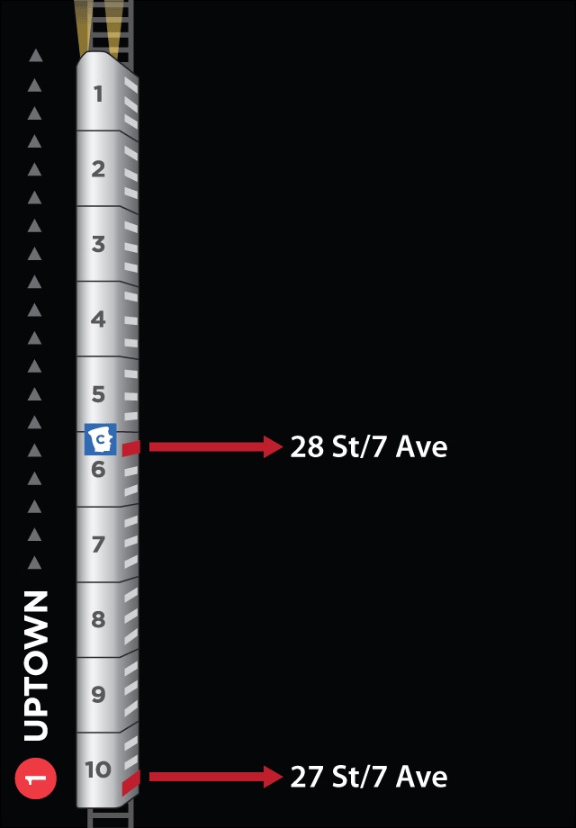 Exit Strategy NYC Subway Map screenshot 2