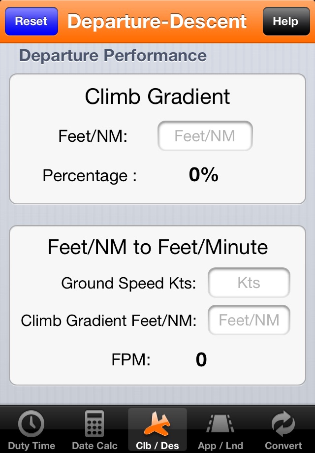 Pilot Duty & Performance Calc screenshot 3