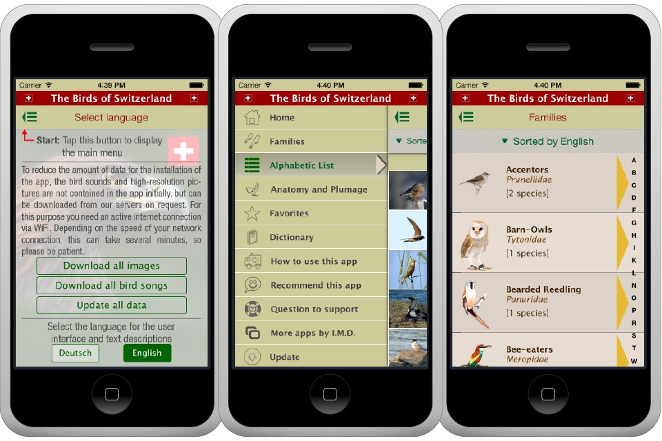 Die Vögel der Schweiz screenshot 2