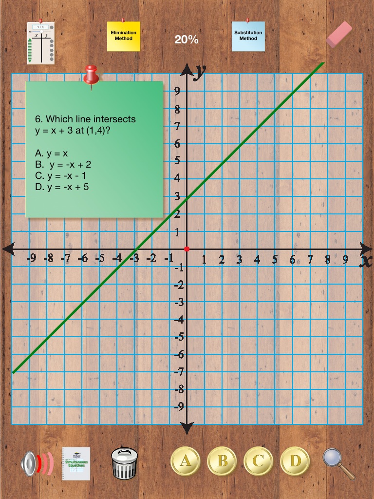 Simultaneous Equations screenshot 3