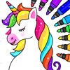 Unicorn Coloring Club Games