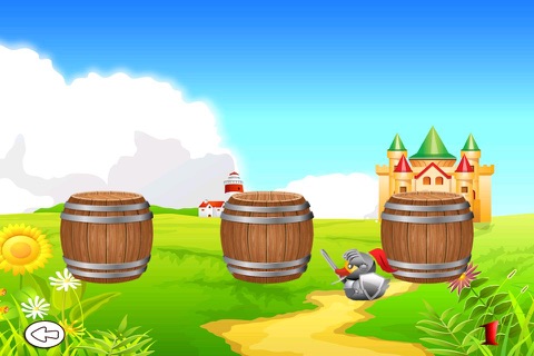 Epic Chicken Knight - Brave Warrior Barrel Hunt- Free screenshot 3