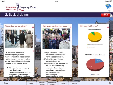 Begrotingsapp Bergen op Zoom 2015 screenshot 2