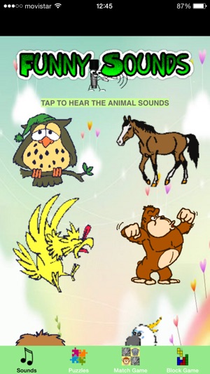 Funny Animals Games for Kids - Sounds an