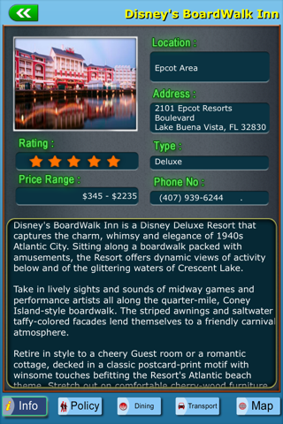 Disney World Offline Map Guide screenshot 4