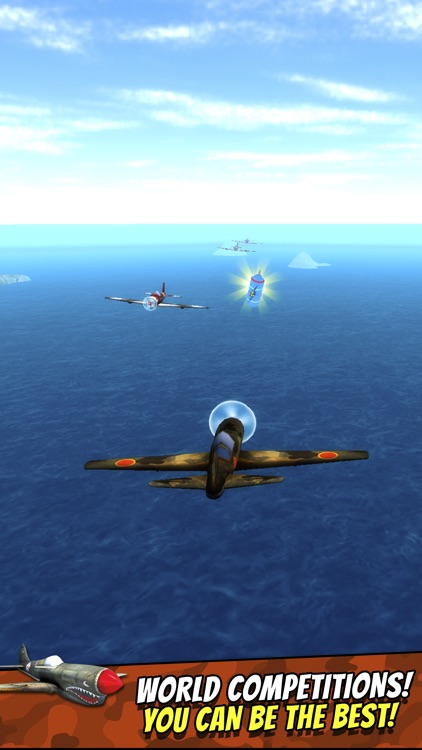 Sky Survival Pro - World War 2 Aerial Warfare Dogfighting Game screenshot-3