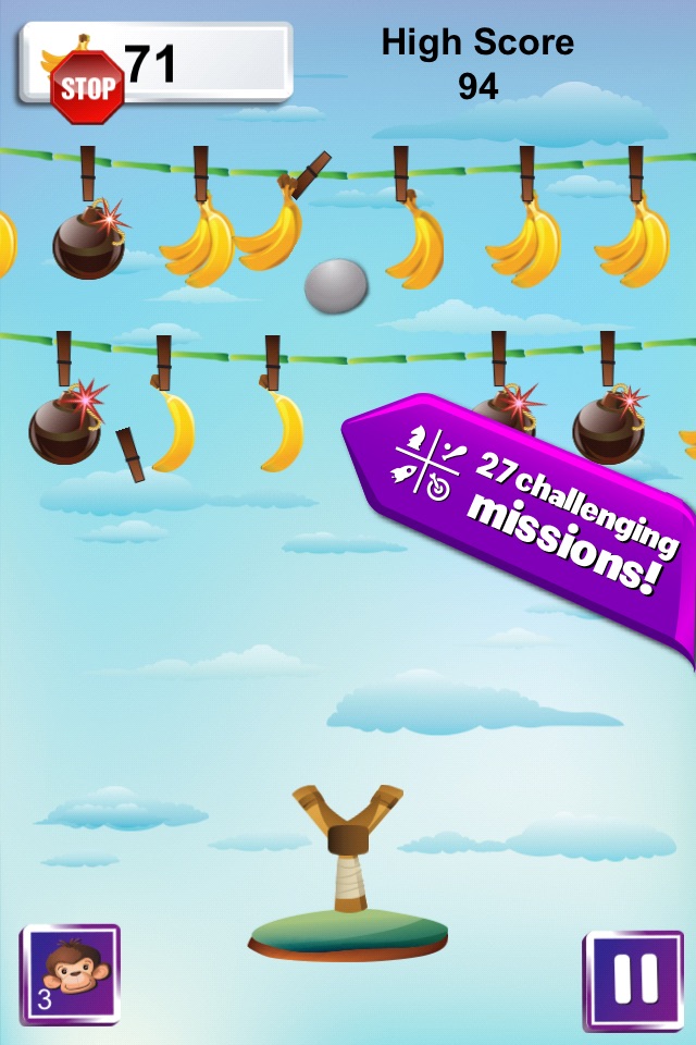 Go Ape Bananas - Awesome Kong Style Monkey Game screenshot 4