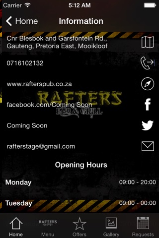 Stage at Rafters screenshot 3