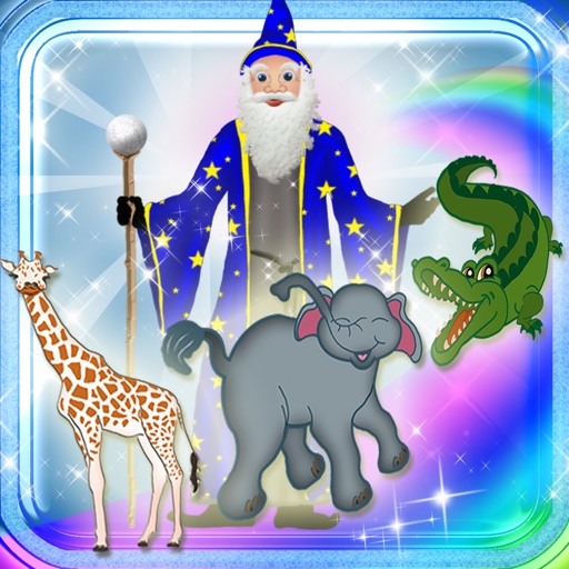 123 Animals Magical Kingdom - Wild Animals Learning Experience Catch Game icon