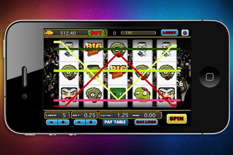 Zombie Super Slots screenshot 3