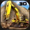 Rig Construction Drill Crane Operator 3D