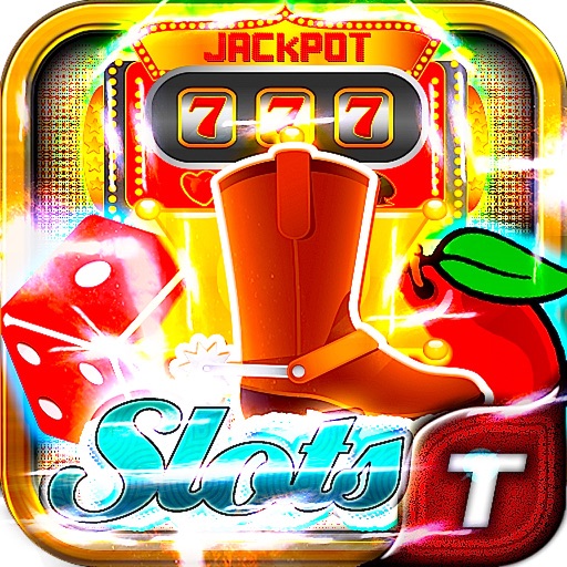 Cowboy Fever Bonus Jackpot Casino Boots Rodeo Slots - Free HD Slot Machine Western Outlaw Royale Edition Icon