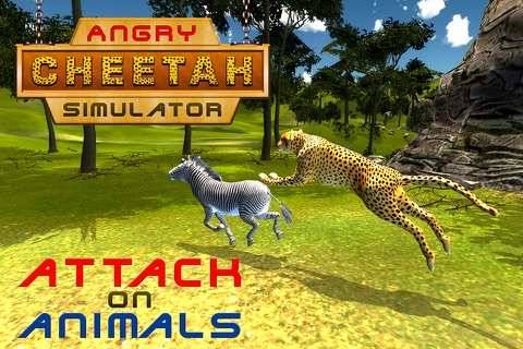 Angry Cheetah Survival – A wild predator in 3D wilderness simulation game screenshot 2