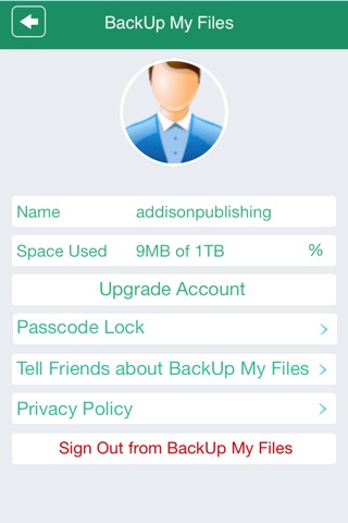 BackUp My Files screenshot 4