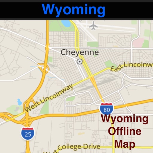 Wyoming Offline Map with Traffic Cameras icon