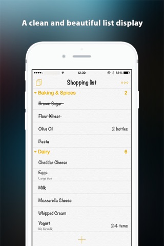 SuperList (Shopping List) screenshot 2